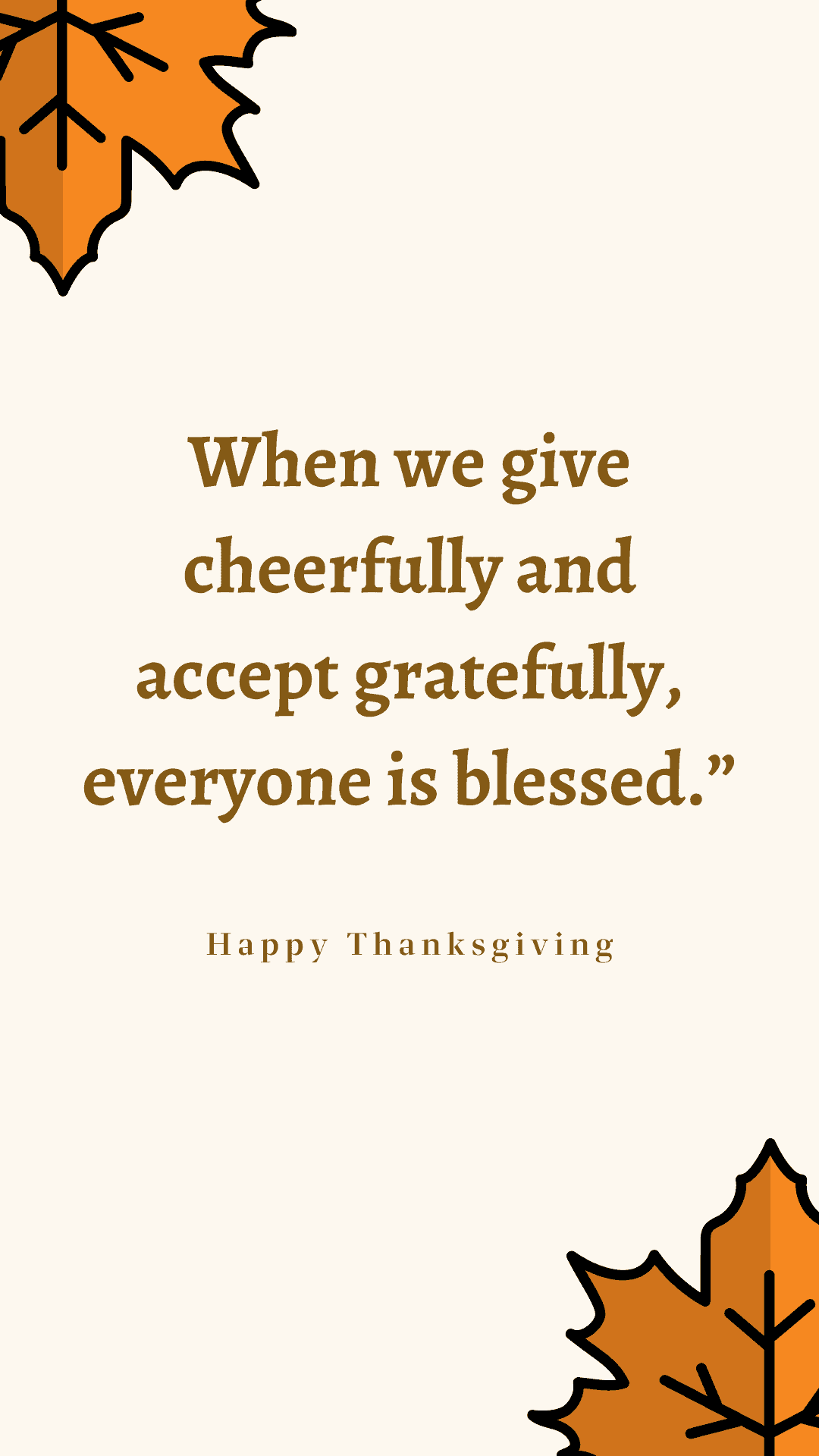 Quotes Thanksgiving Instagram Story