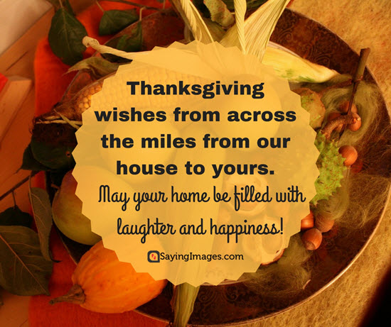Thanksgiving Wishes 2018