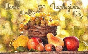 warm thanksgiving wishes