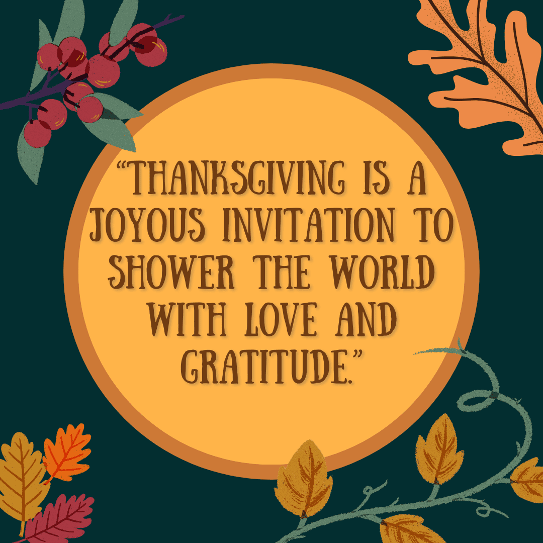 blessed happy thanksgiving quotes
