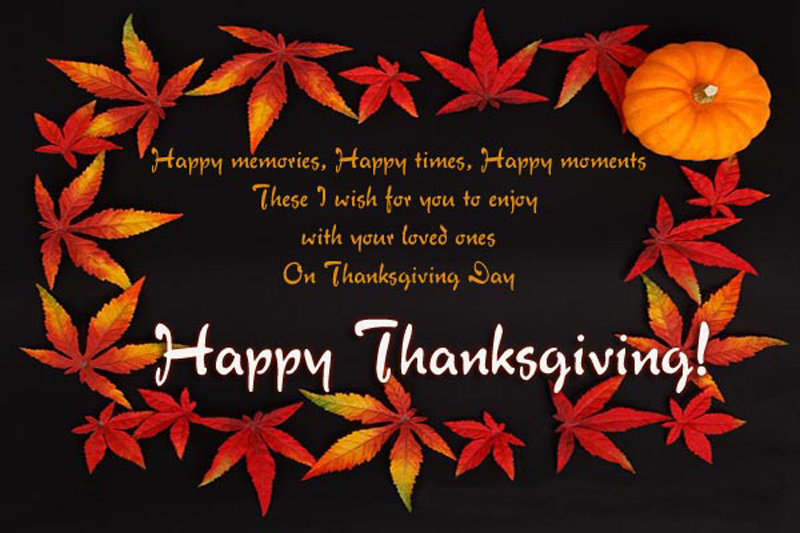 happy thanksgiving messages for family