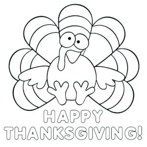 happy thanksgiving pictures to color