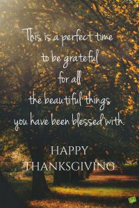 thanksgiving day messages