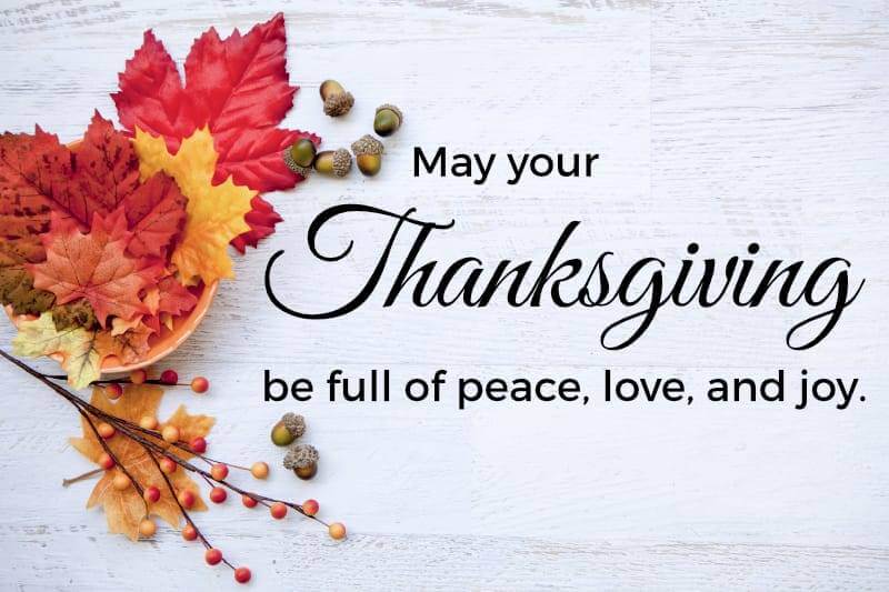 thanksgiving messages