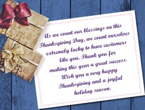 thanksgiving messages for clients