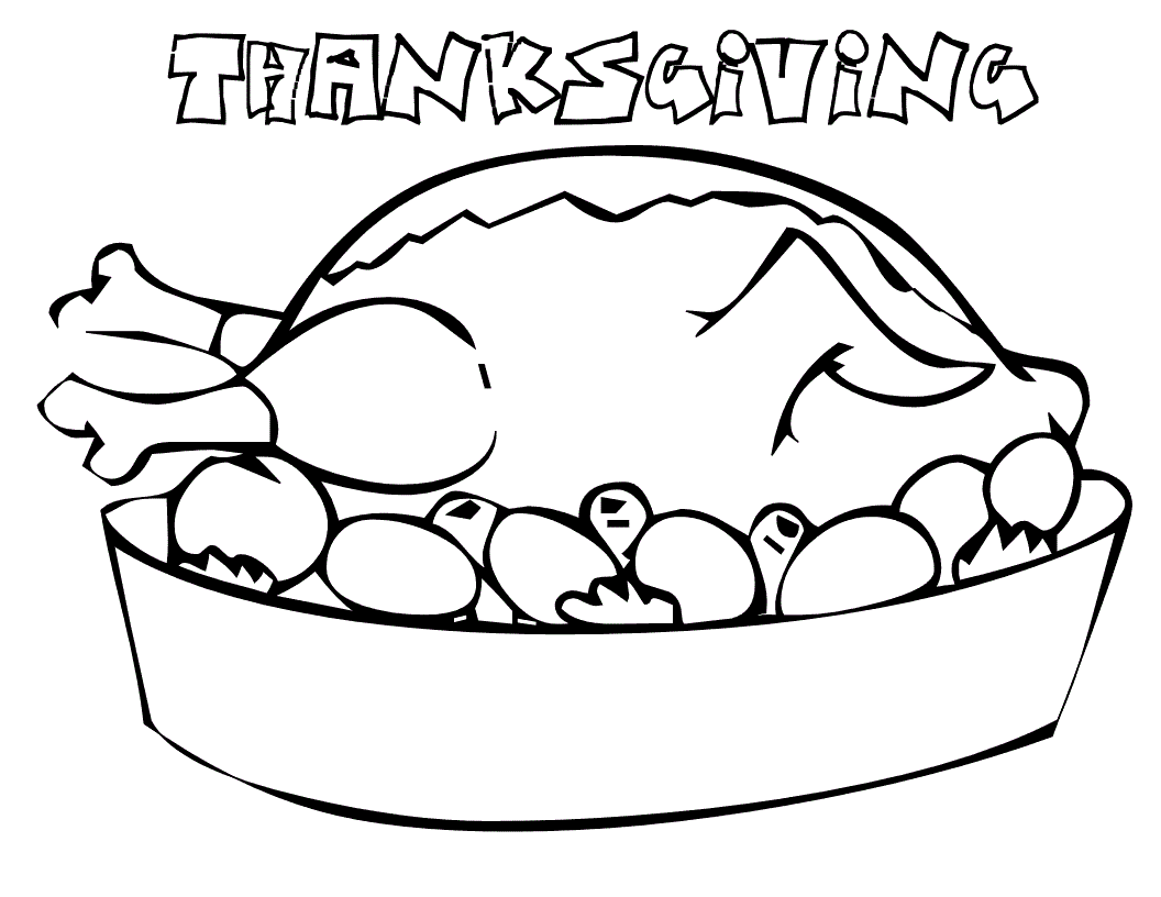 Free Printable Thanksgiving Coloring Pages 2019
