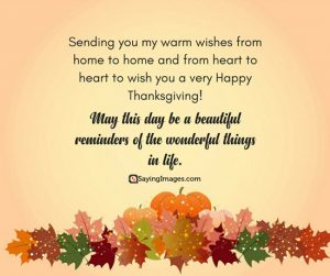 Thanksgiving Greetings Wishes