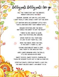 Short Thanksgiving Poems