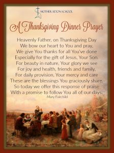 Thanksgiving Day Prayer For Church