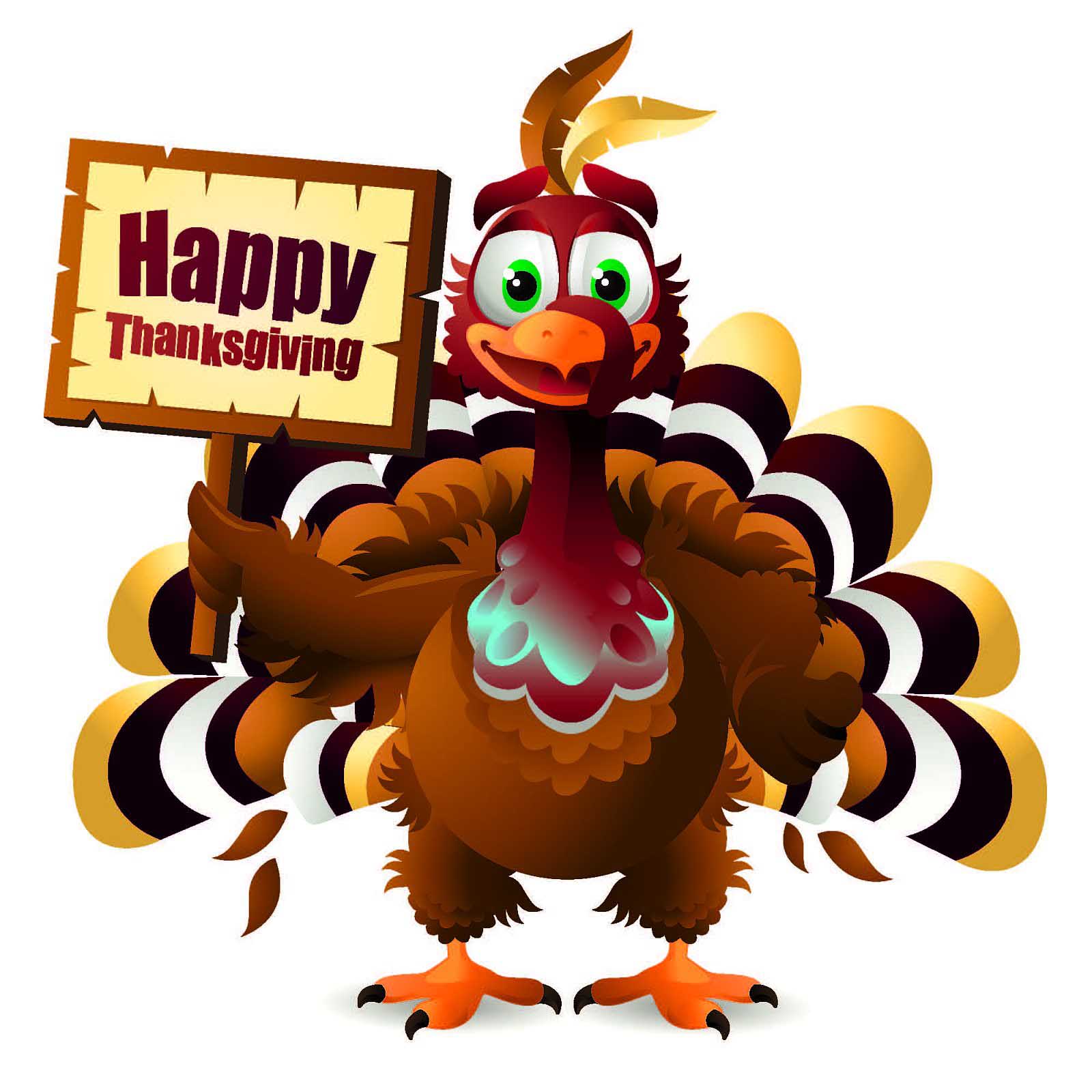 thanksgiving turkey pictures clip art