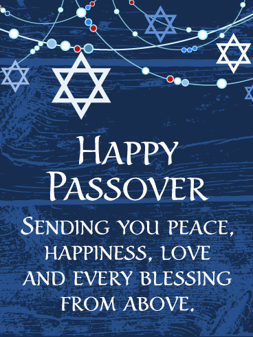 Free Happy Passover Greetings