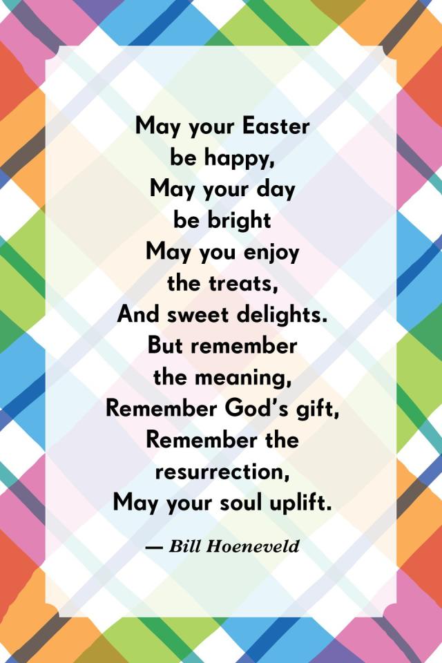easter poems for church