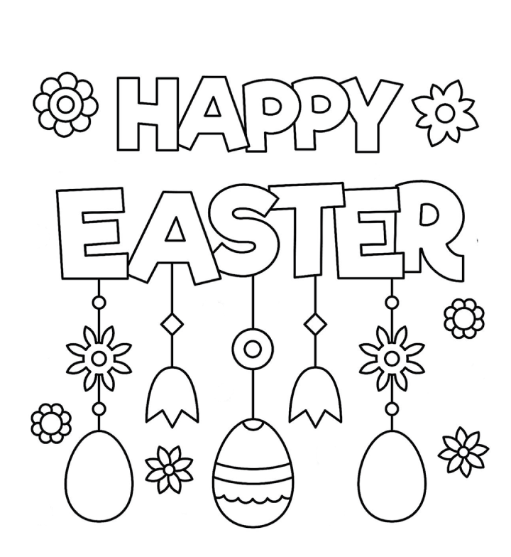 Easter Coloring Pages Free
