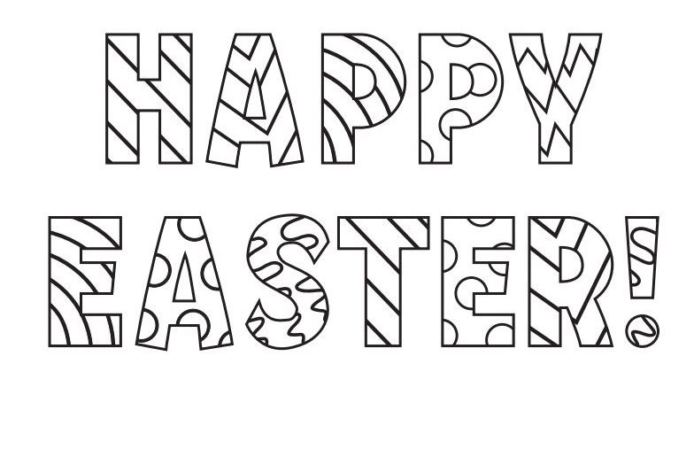 Free Online Easter Coloring Pages